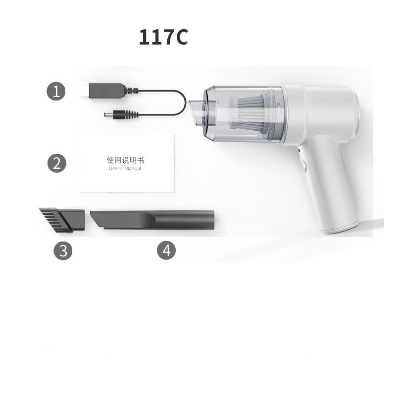 Vehicle Mounted Vacuum Cleaner Small Hand-held In Vehicle