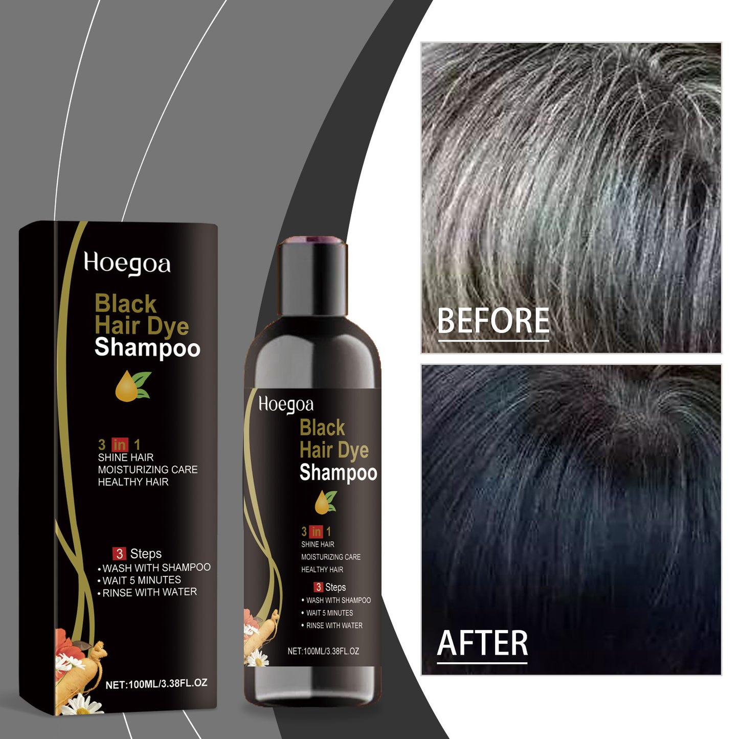 Herbal Hair Care Shampoo For Soft And Gentle Hair