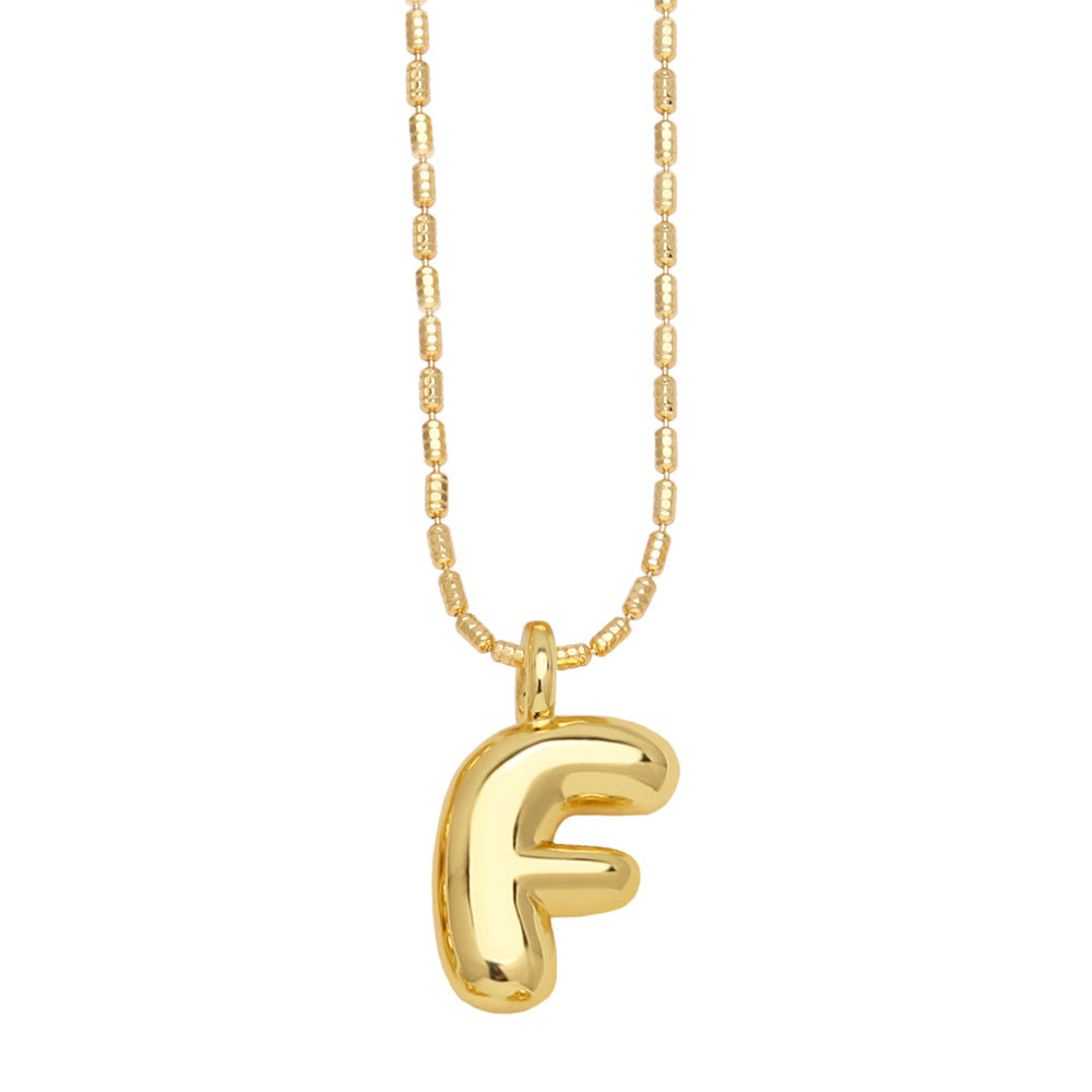 Fashion 26 English Letters Pendant Necklace