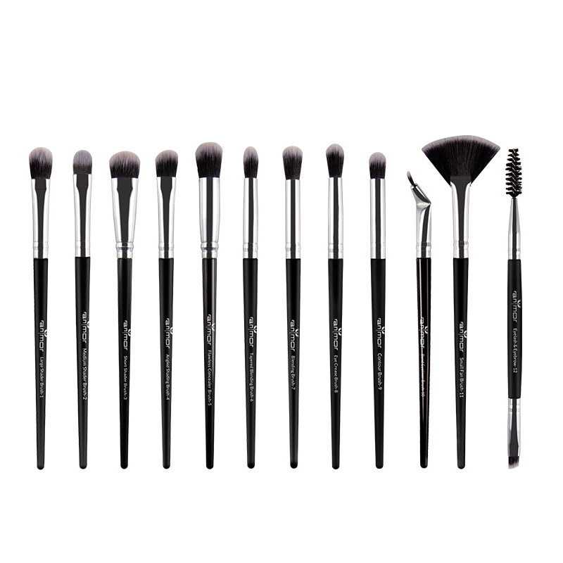 Anmor 12 makeup brushes