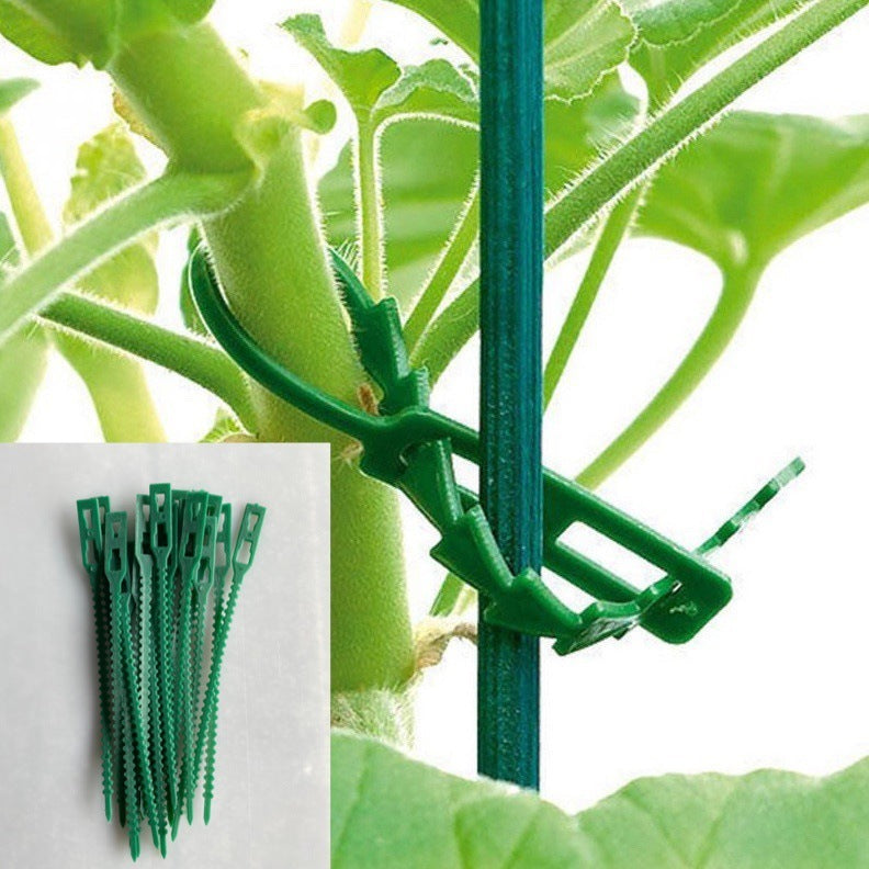 13CM Multi Purpose Fishbone Garden Tie Green Garden Tie Gardening Tie Various Quantity Packaging