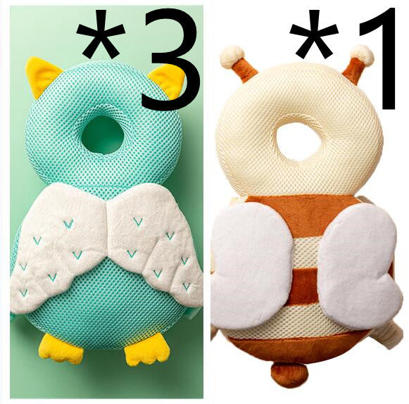 Baby Toddler Headrest Child Protection Baby Head Protection Cushion Cute Angel Wings