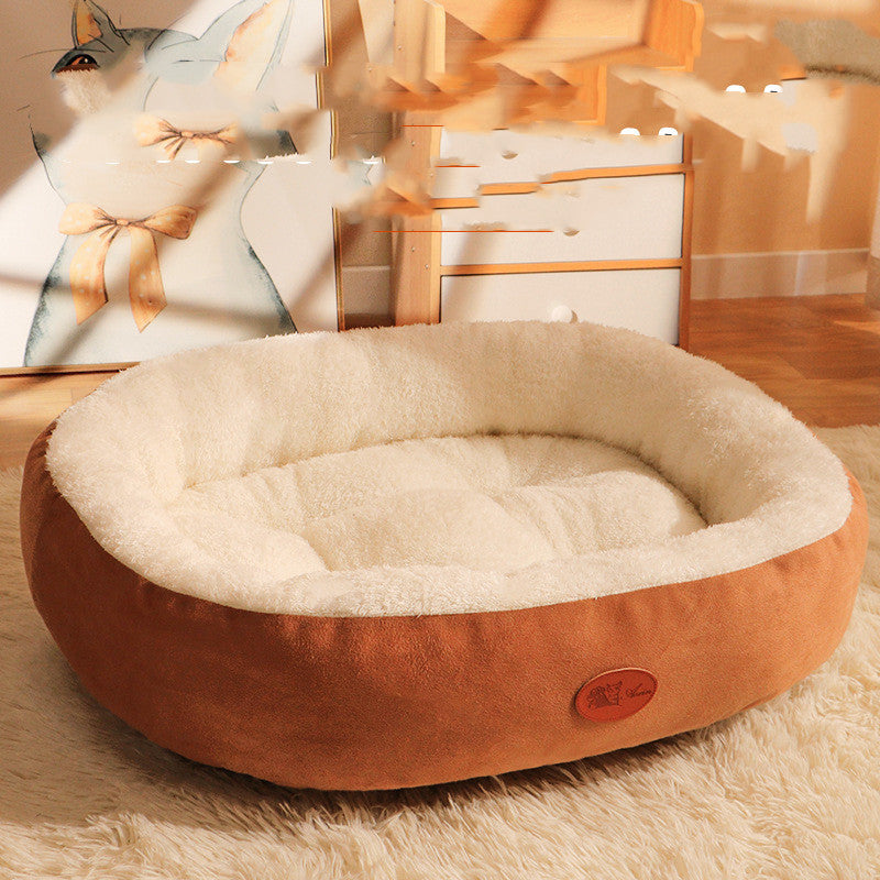 Winter Warm Dog And Cat Nest Winter Sleep Removable And Washable