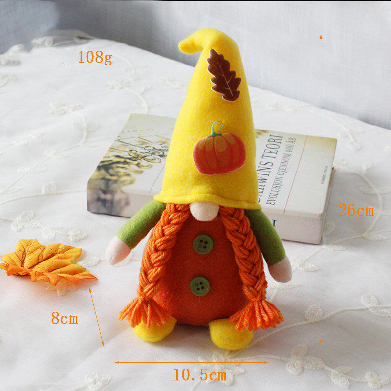 Thanksgiving Creative Faceless Doll Decoration