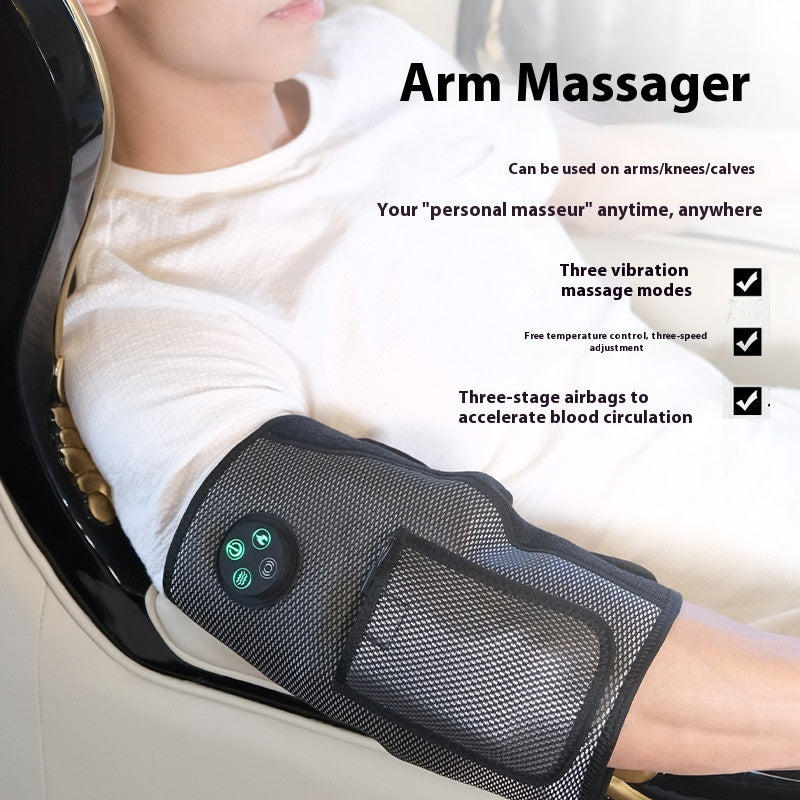 Electronic Arm Air Wave Leg Knee Hot Compress Physiotherapy Instrument Calf Joint Pain Massage Instrument