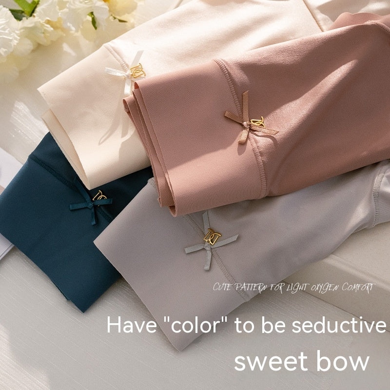 Satin Seamless Ice Silk Underwear