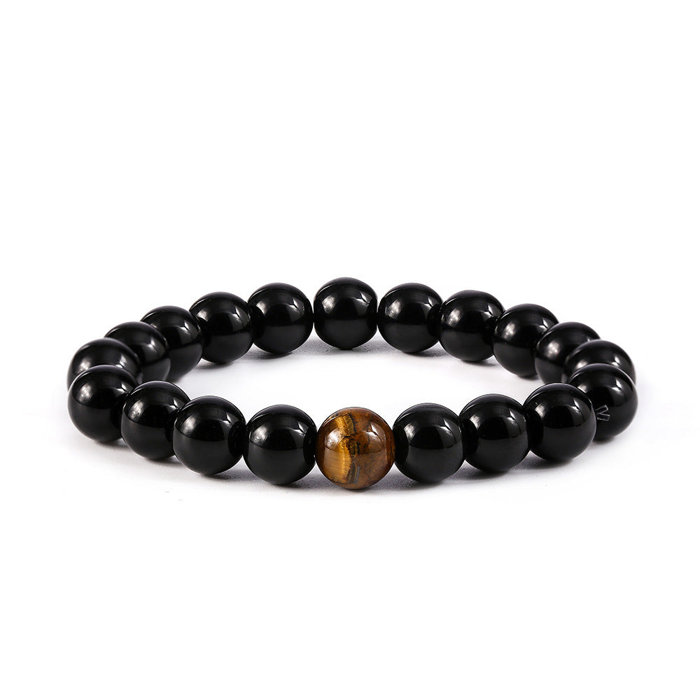 Tiger Eye Stone Bracelet Yoga Exercise