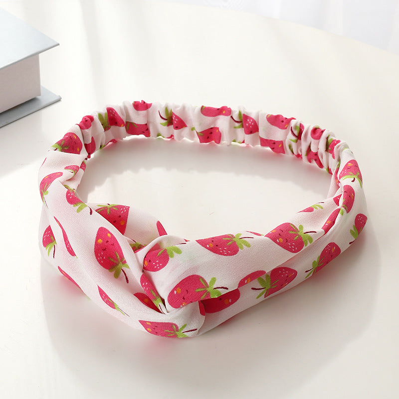 All-match Satin Headband With Wide Side Hair And Headband