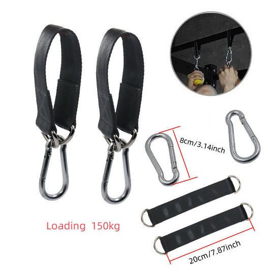 DIY exercise equipment pull-up strap