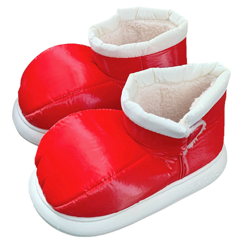 Fleece-lined Thickened Children's Cotton Shoes Girls' Baby Outdoor Fleece-lined Warm Fashion Snow Boots