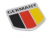 Alloy National Flag Car Decoration  Metal Car Sticker