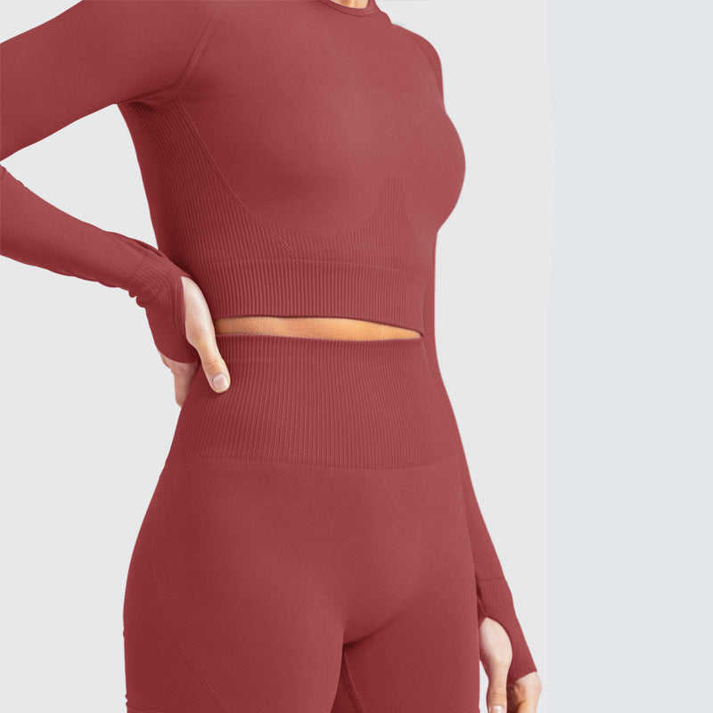 Long-sleeved Yoga Exercise Suit