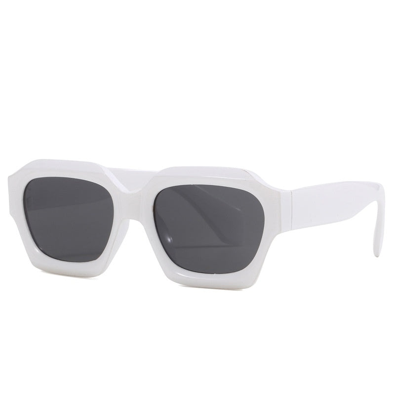 Trend Street Snap Polygon Glasses Korean Retro Outdoor Sun-resistant Sunglasses Men