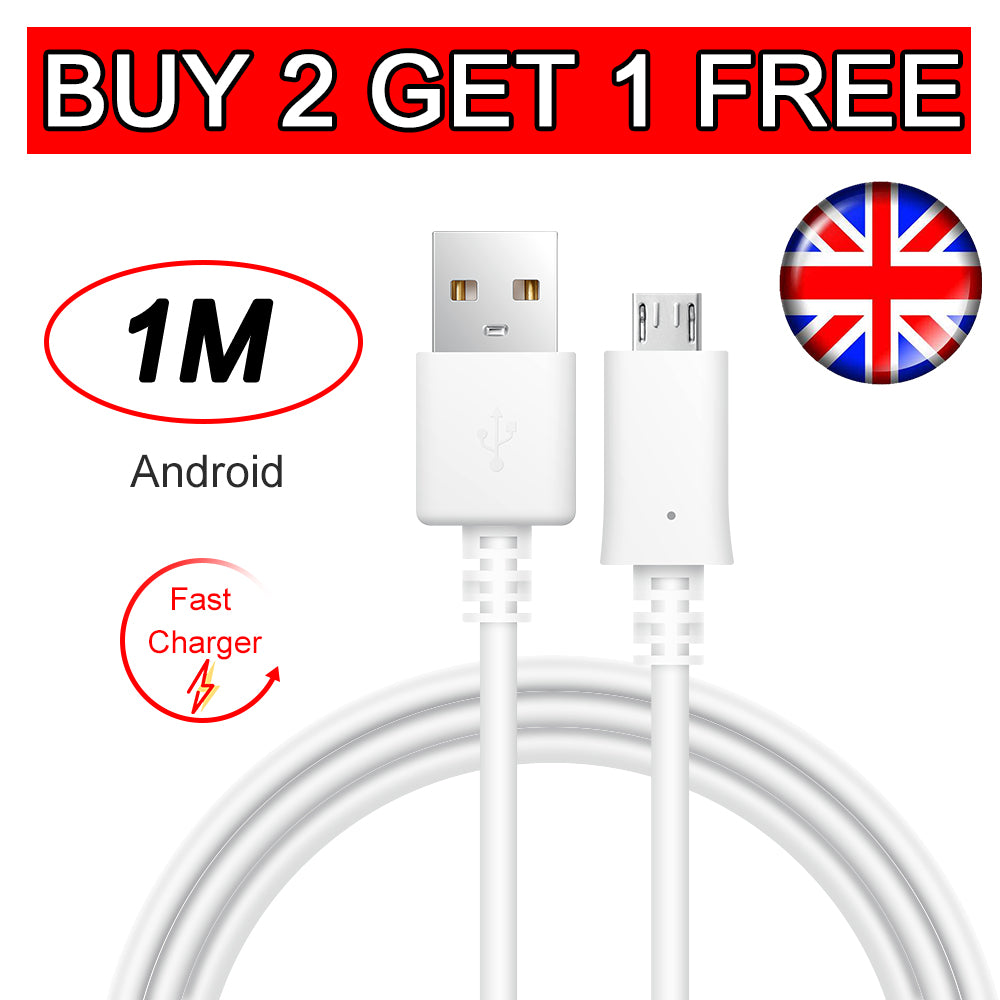 Cable de carga de datos micro USB de 1M