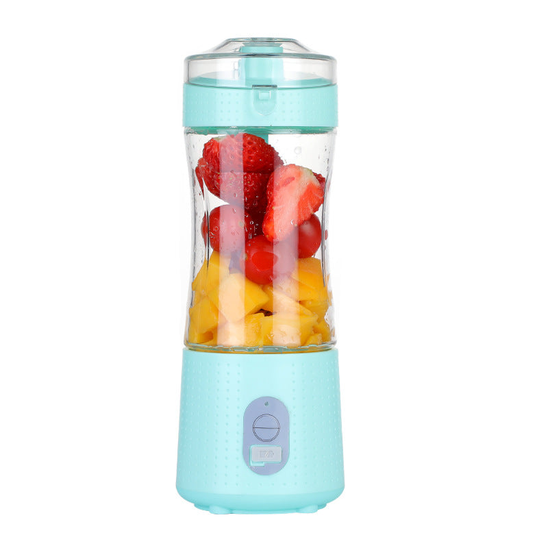 Licuadora portátil para batidos y batidos, tamaño Personal, taza mezcladora exprimidora de frutas de viaje de un solo servicio con USB recargable