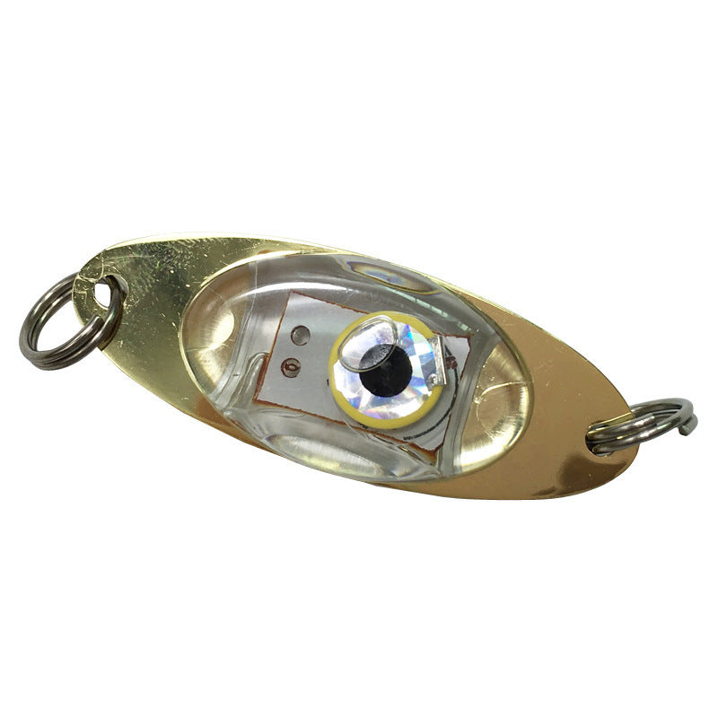 Button Battery Fish Lure Lamp Electronic Luminous Lure Fishing Lure