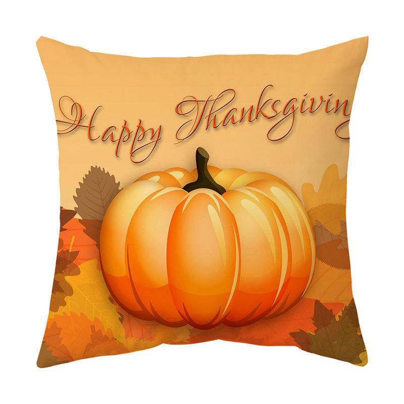 Thanksgiving  English Alphabet Sofa Cushion Pillowcase