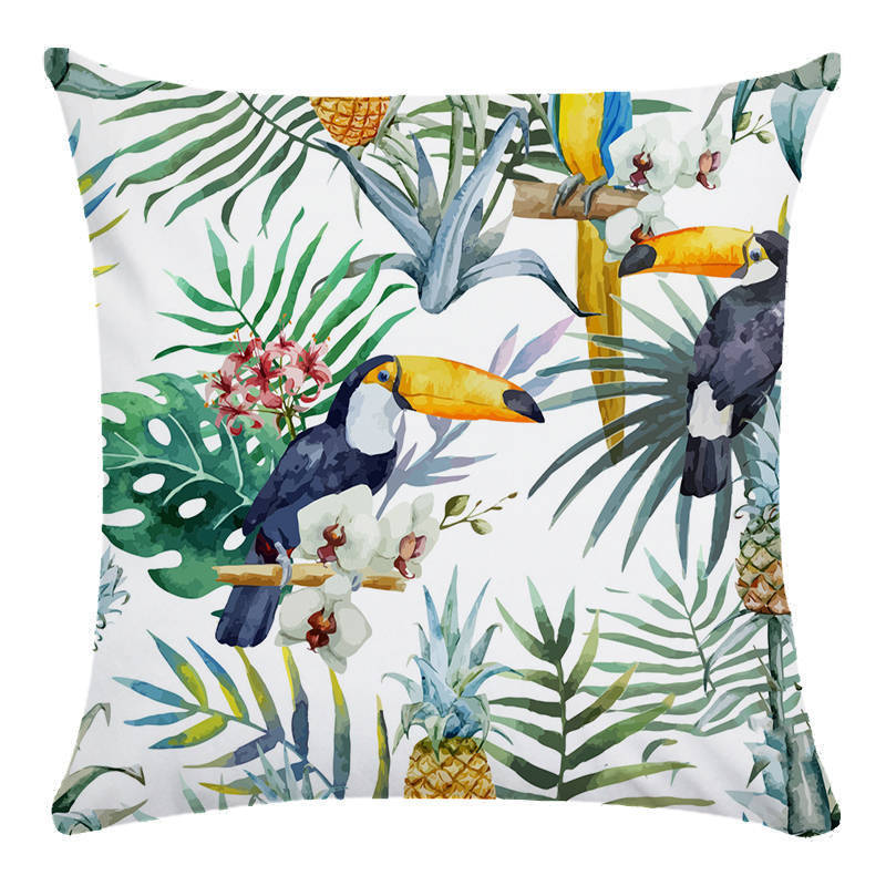 Tropical Guava Flower Super Soft Pillowcase Cushion Cover