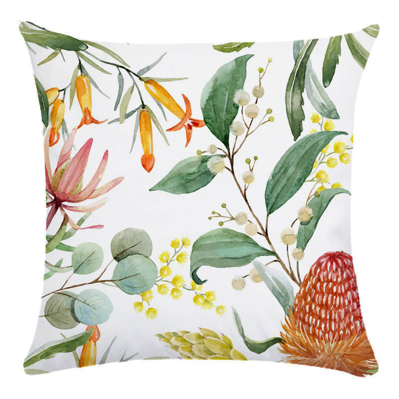 Tropical Guava Flower Super Soft Pillowcase Cushion Cover