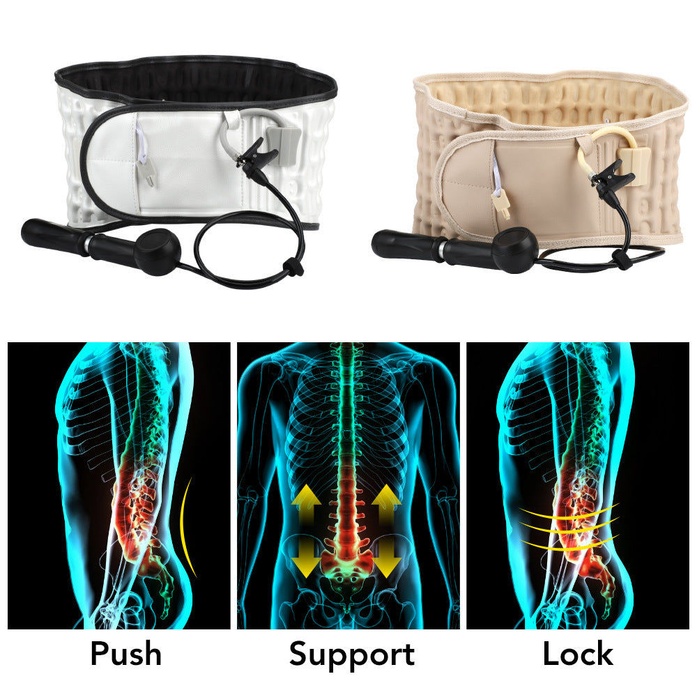 Inflatable Fixation Belt For The Elderly To Relieve Back Pain