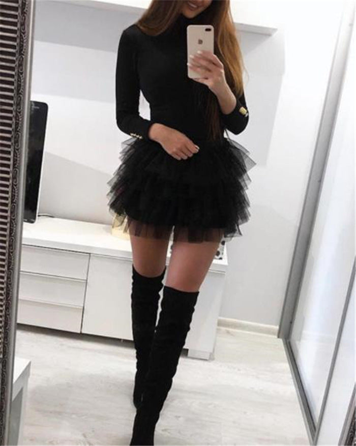 Winter Fashion Dress Pettiskirt