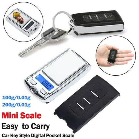 Portable Mini Digital Pocket Scales 100g 0.01g For Gold Sterling Jewelry Gram Balance Weight Car Key Electronic Scales