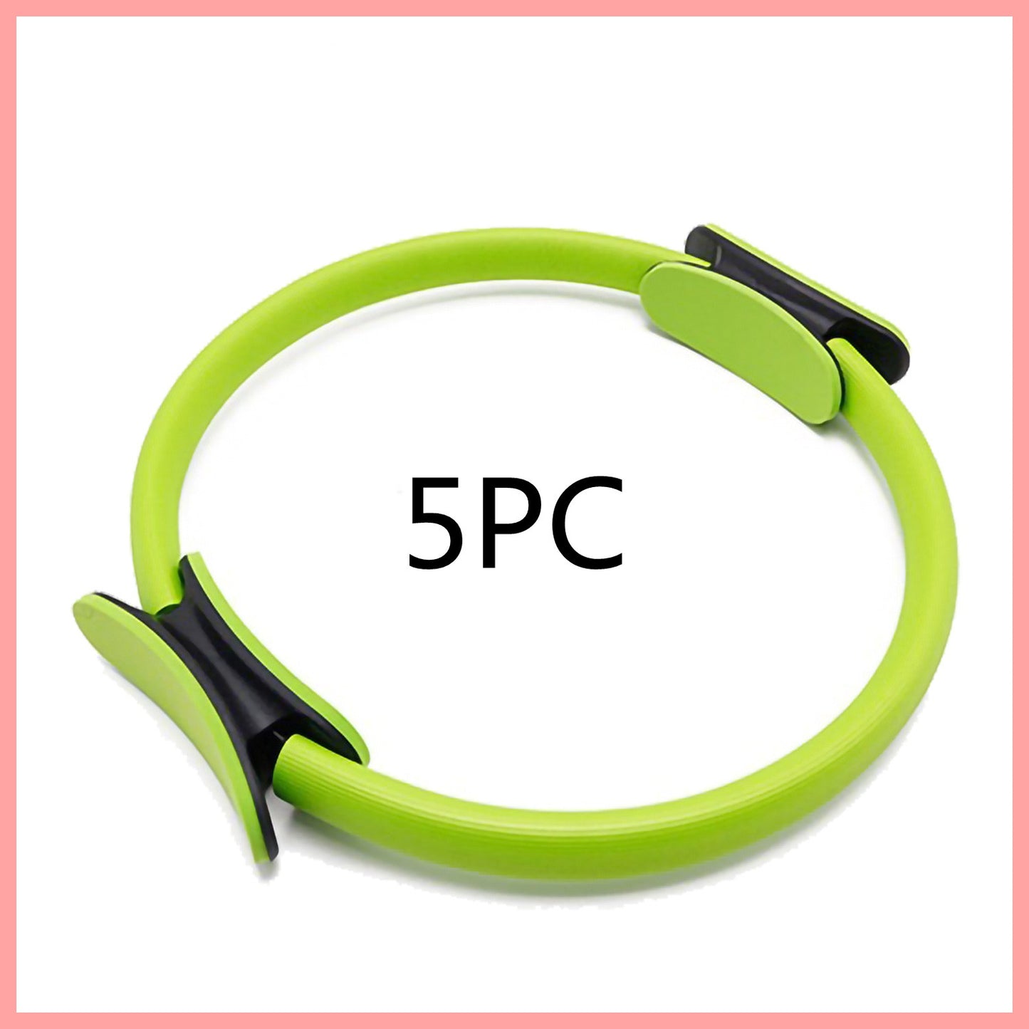 Yoga Fitness Pilates anillo mujeres niñas círculo mágico doble ejercicio gimnasio en casa entrenamiento deportes perder peso resistencia corporal