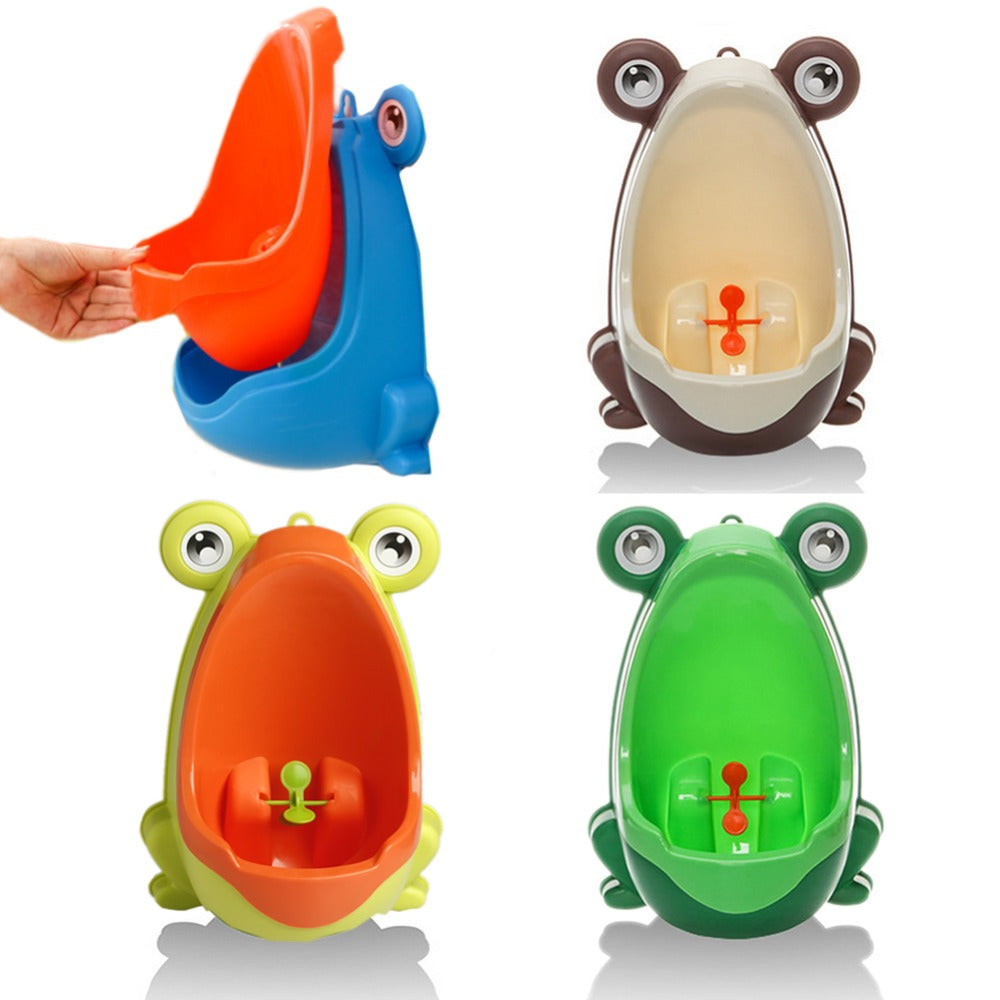 Inodoro ergonómico para orinal de bebé para niños de rana