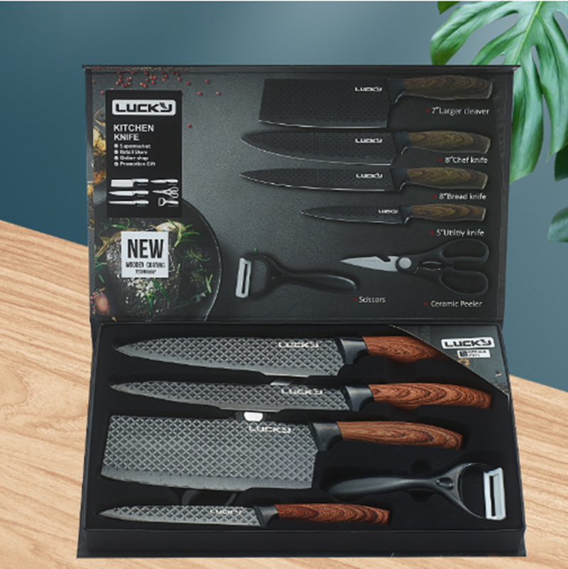 Household Knives Set Kitchen Combination Kitchenware