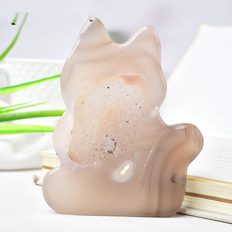 Cure Department Lovely Agate Crystal Cave Cat Home