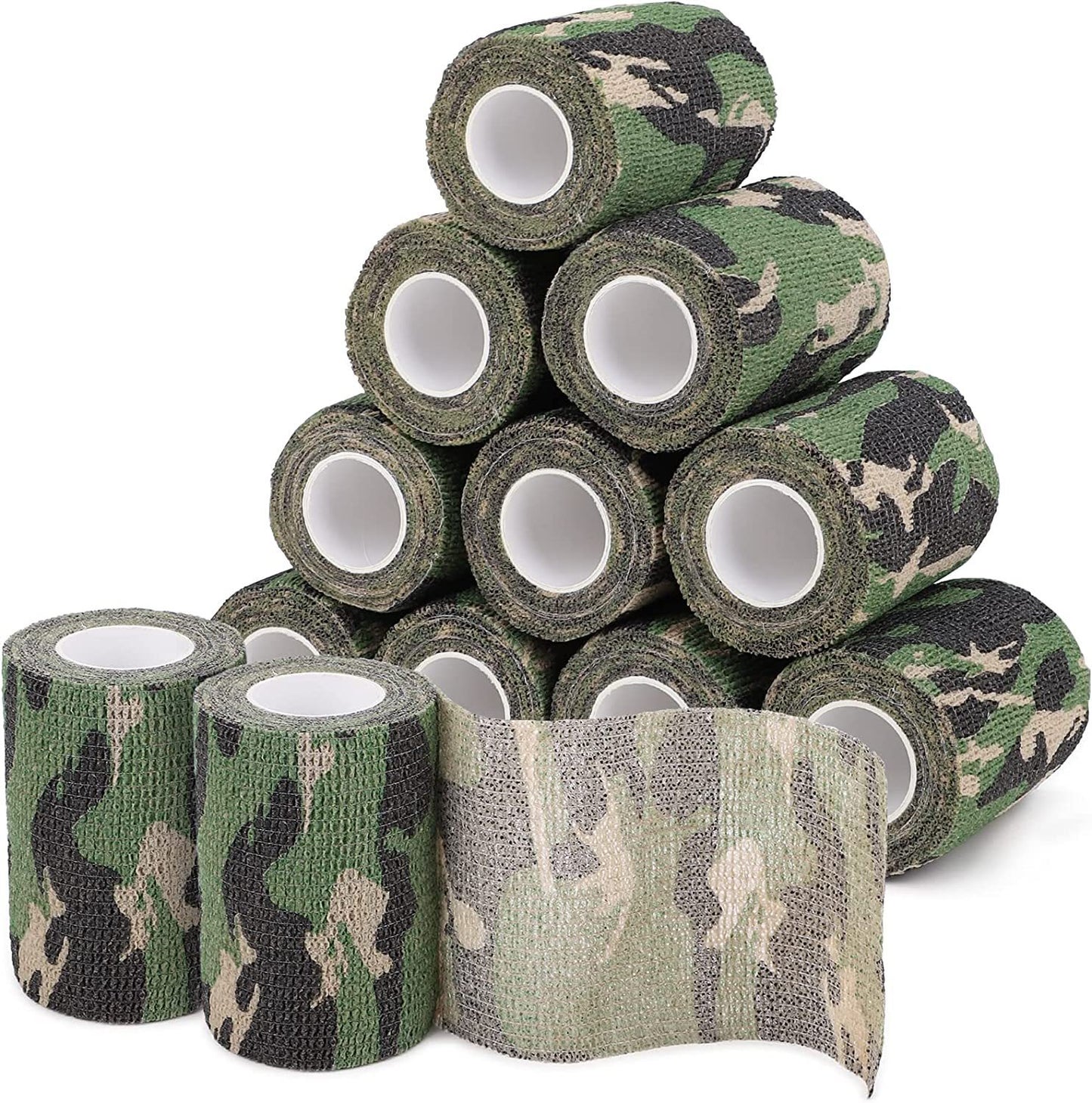 Non-woven Camouflage Bandage Hunting Camera Camouflage Tape Military Fans Telescopic Elastic Self-adhesive