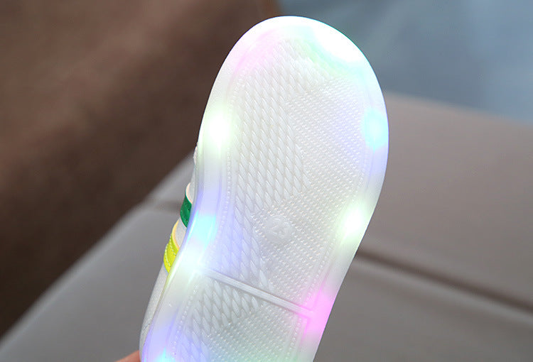 Zapatillas Kimmy White LED Zapatos