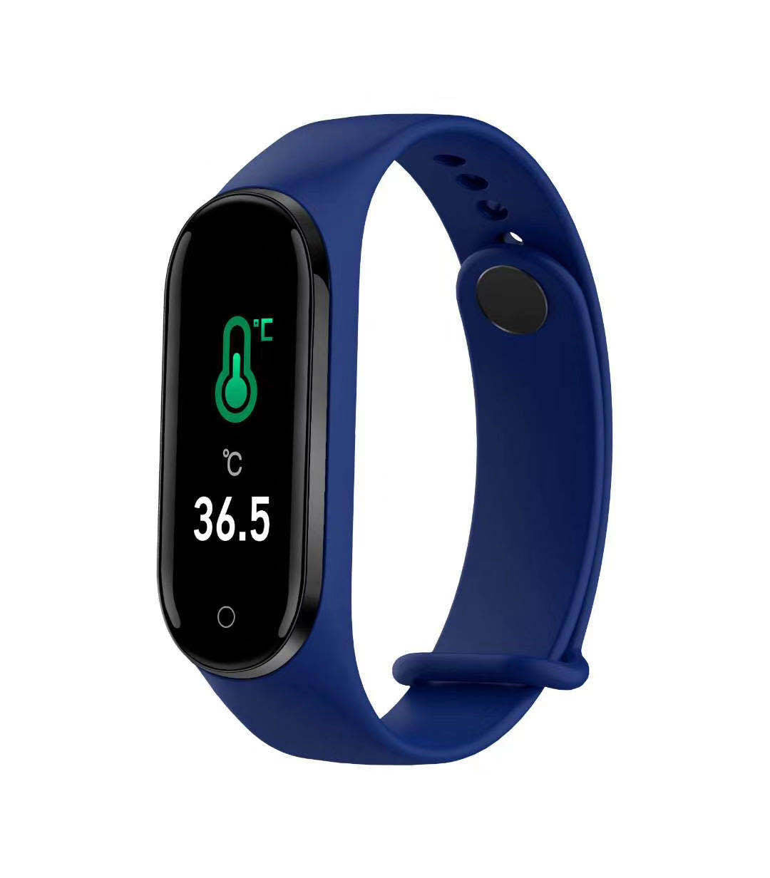 Temperature measuring smart watch