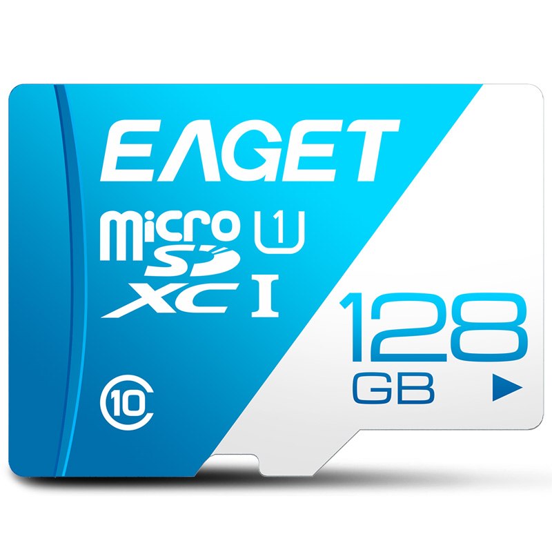 EAGET T1 Micro SD 卡 64GB 32GB 16GB 存储卡 128GB TF 卡 Class10 UHS-I 80MB S Microsd 存储卡适用于智能手机