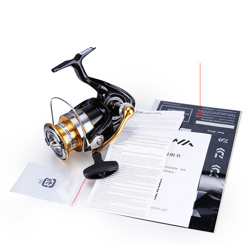 Luya Long Cast Round Oblique Mouth Shallow Line Cup Rock Fishing Reel