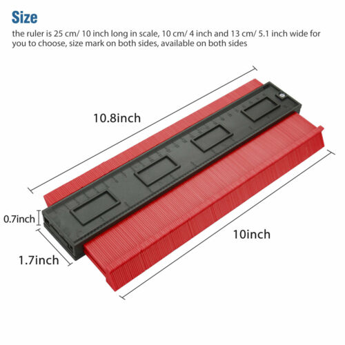 Contour Gauge Saker Duplicator Profile Copy Shape Measuring Tool Contour Gauge Duplicator Profile Copy Shape Measuring Ruler Tool