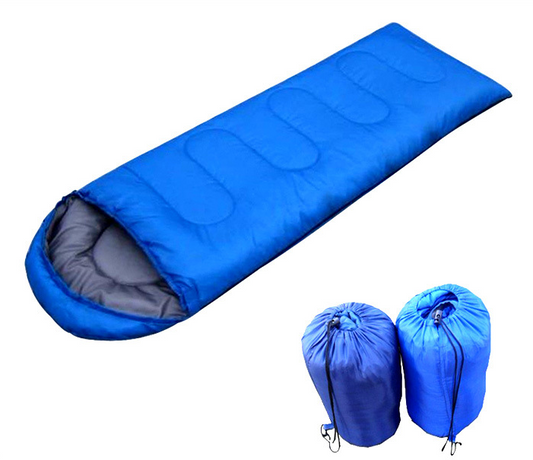 Saco de dormir para adultos para acampar al aire libre, ligero, portátil, impermeable, para viajes, senderismo, saco de dormir con gorro