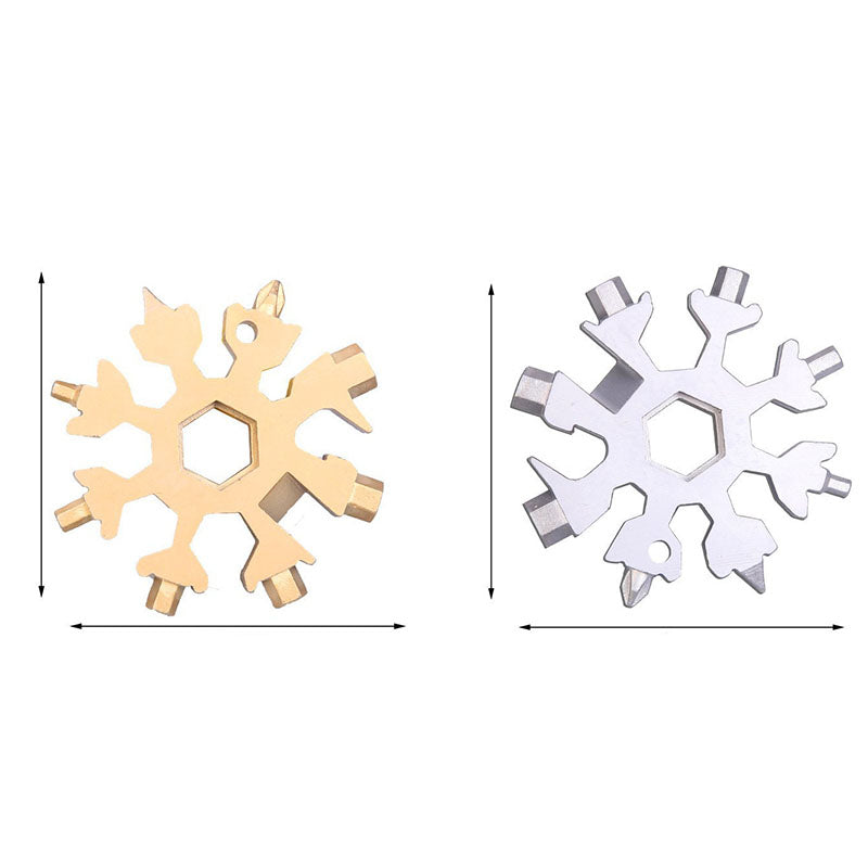 Combinación de tarjeta de herramientas multifunción Snow 18 en uno