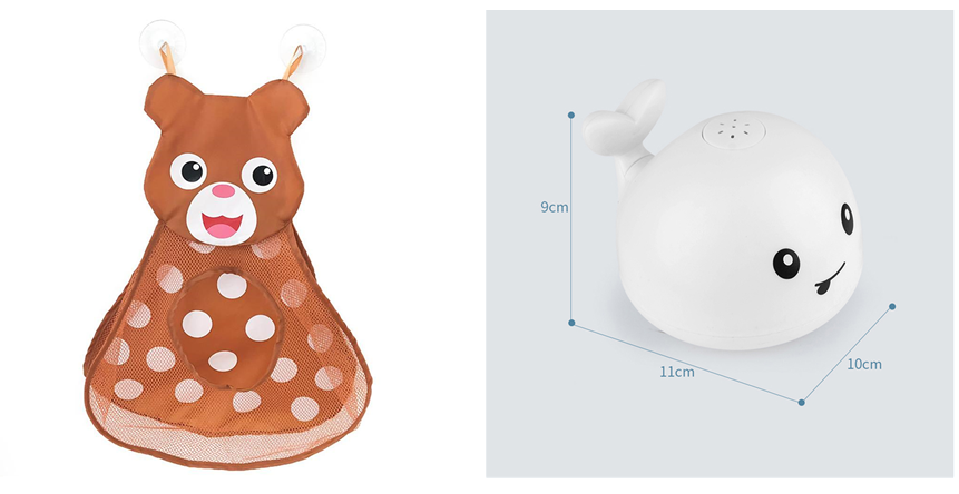 新款婴儿浴室洗澡电动感应鲸鱼喷雾小玩具