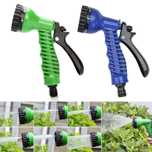 Manguera de agua telescópica Natural de látex, pistola de agua para lavado de coche de alta presión, riego de flores, manguera de verduras para verano