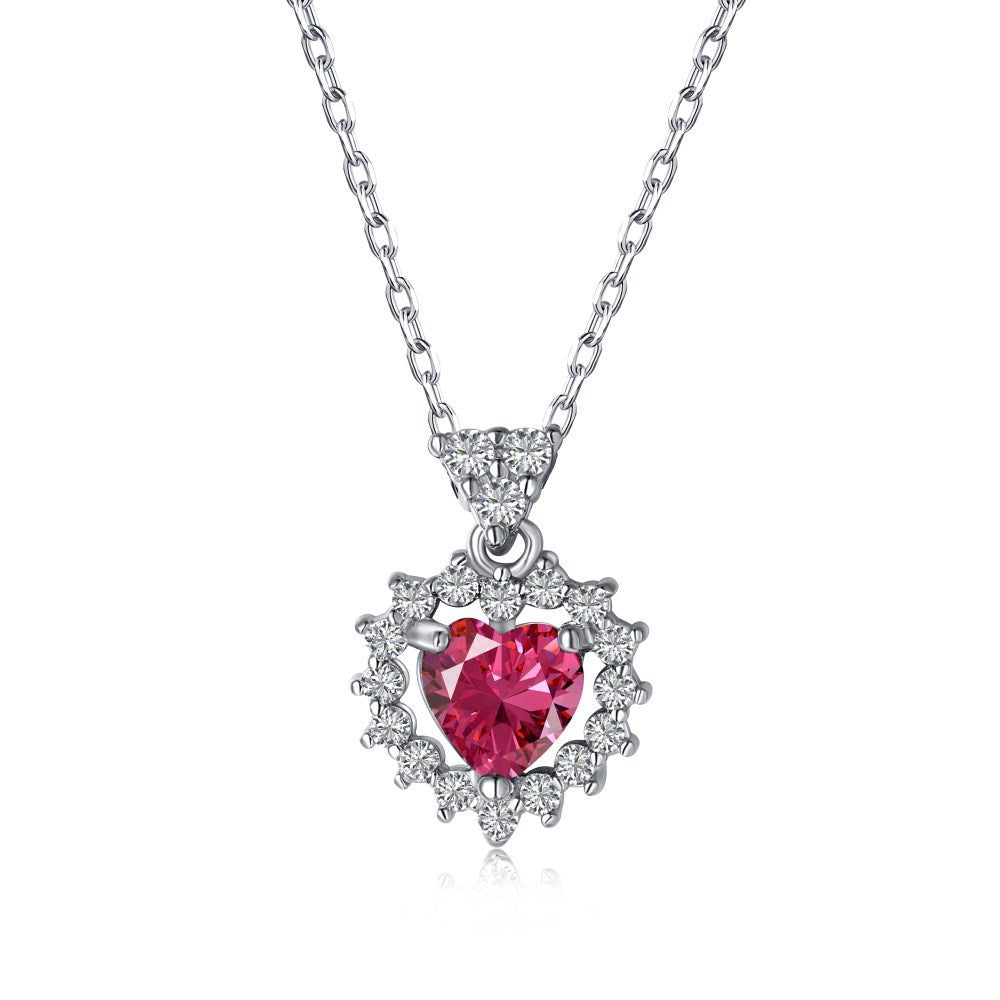 Heart-shaped Diamond Jewelry Fashion Personality