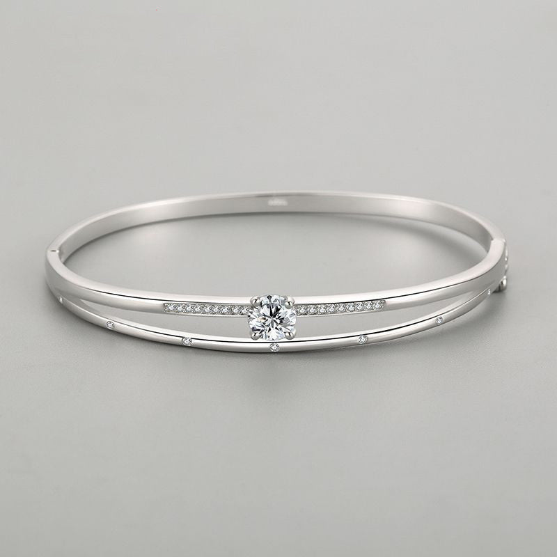 Simple Fashion Personality Lady Diamond Jewelry