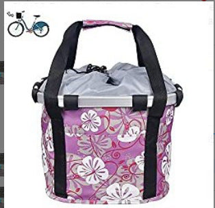 Bicycle Mountain Bike Front Bag Folding Basket  S41 46 Quick Release Front Bag