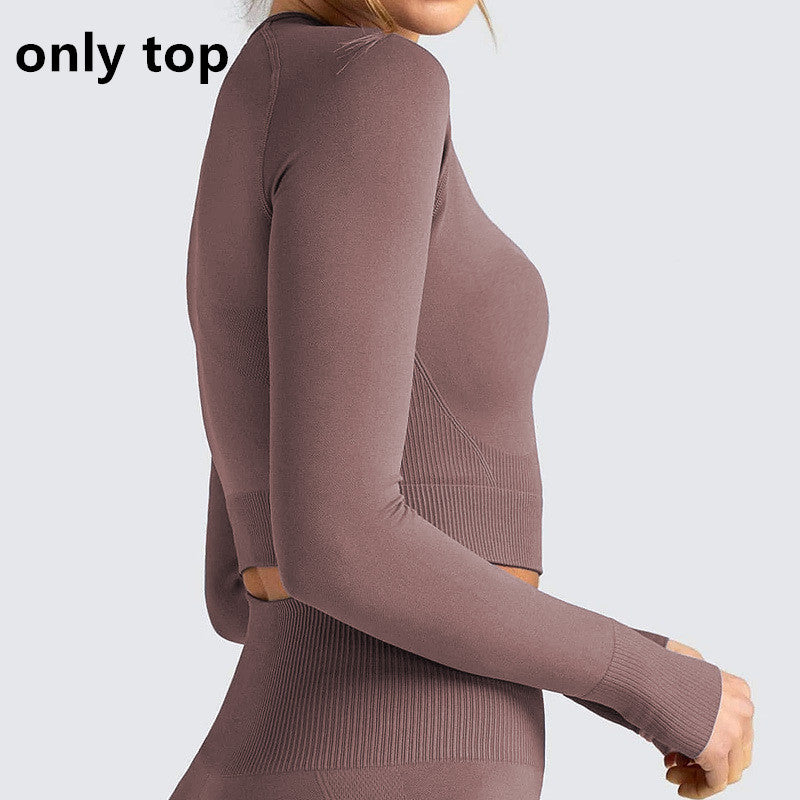 Long-sleeved Yoga Exercise Suit