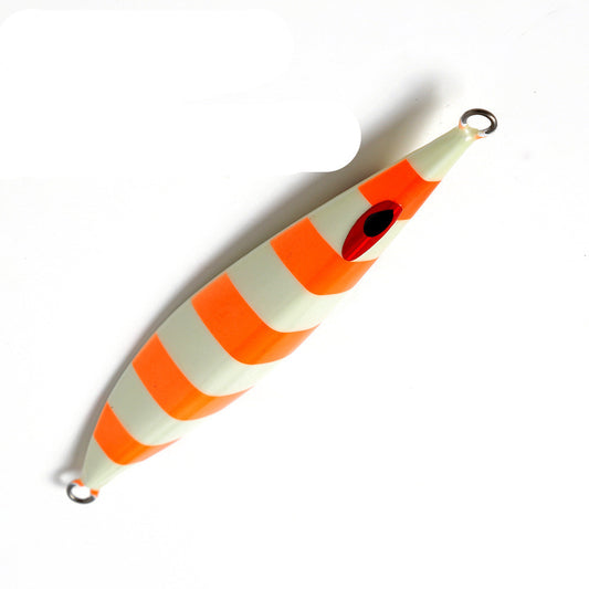 Luminous Iron Plate Lead Bait 250g Deep Sea Boat Fishing Lure