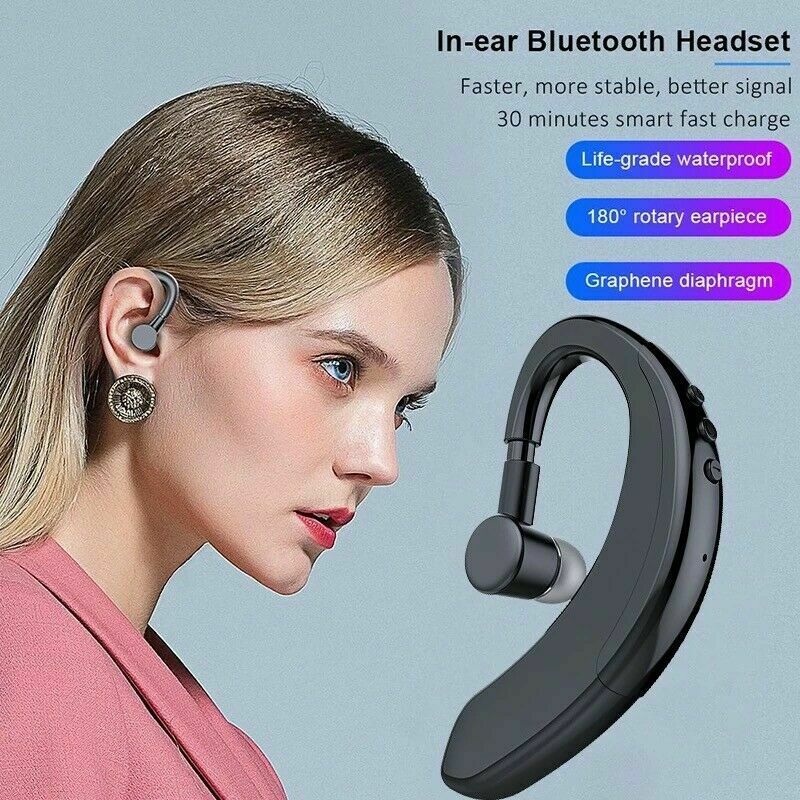 Auricular Bluetooth 5.0 que conduce la cancelación de ruido de los auriculares inalámbricos de los auriculares del camionero