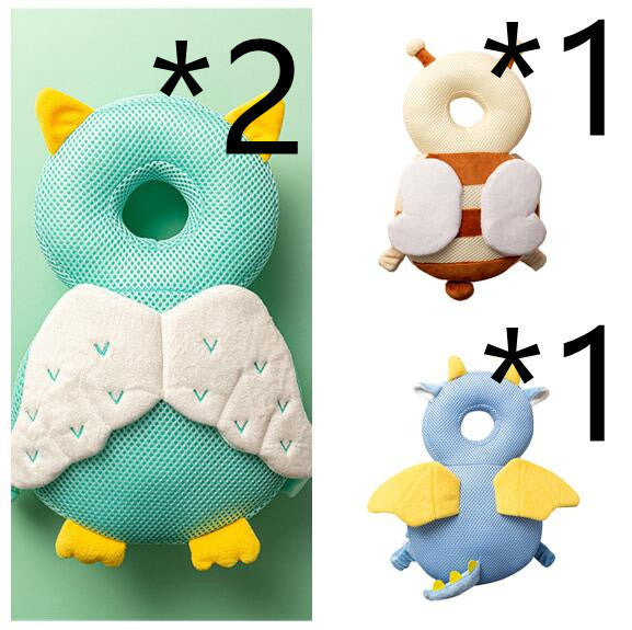 Baby Toddler Headrest Child Protection Baby Head Protection Cushion Cute Angel Wings