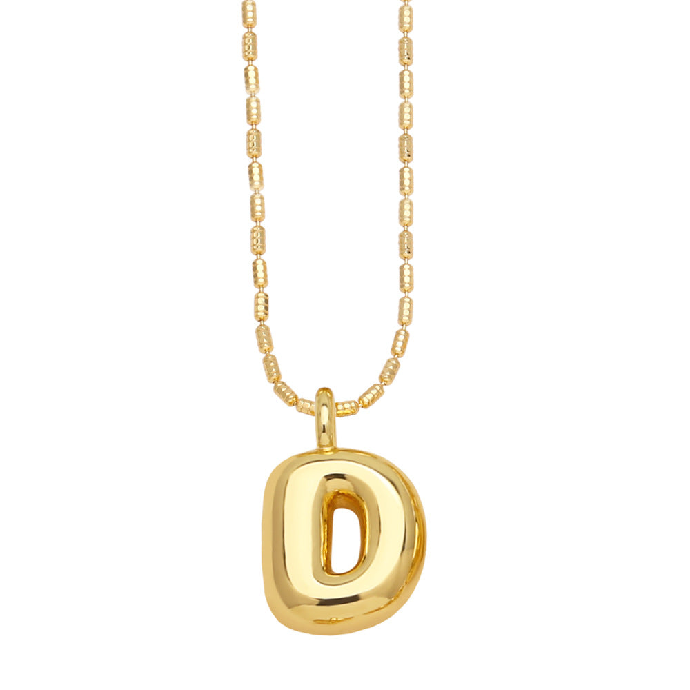 Fashion 26 English Letters Pendant Necklace