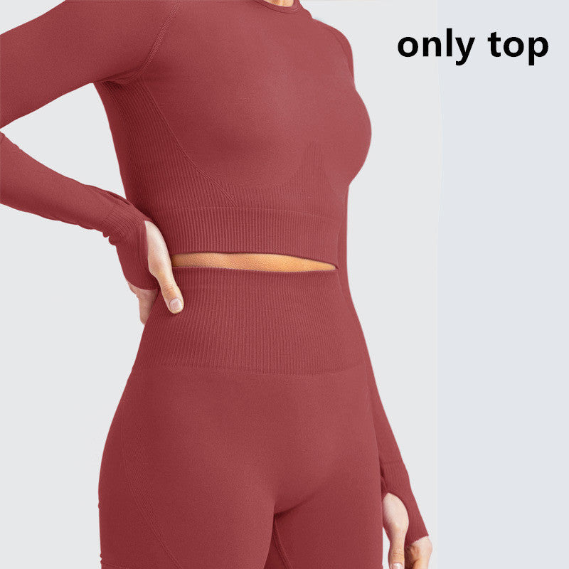 Long-sleeved Yoga Exercise Suit