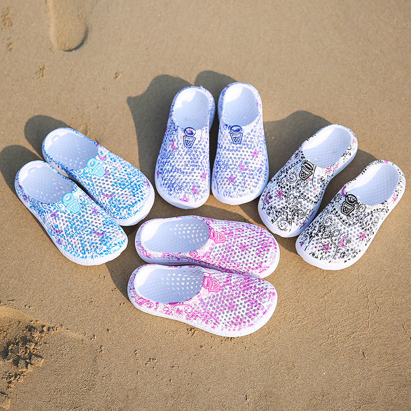 Slippers Women's Summer Hole Shoes Summer New Fashion Beach Shoes